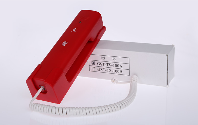 GST-TS-100A消防電話分機(jī)產(chǎn)品及外包裝實拍